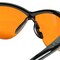 Jackson Safety Safety Glasses, Anti-Scratch, Blue Shield Lens, Black Frame, Half-Frame 50005 - alternate 4